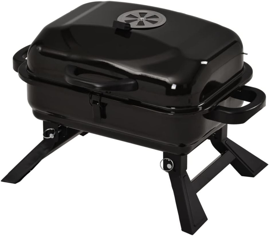 Bbq Grill Charcoal Grill Charcoal Stove Portable BBQ Grill With Folding Legs And BBQ Tabletop Stainless Steel Charcoal BBQ Grill For Outdoor Cooking Barbecue Grill Charcoal Griddle