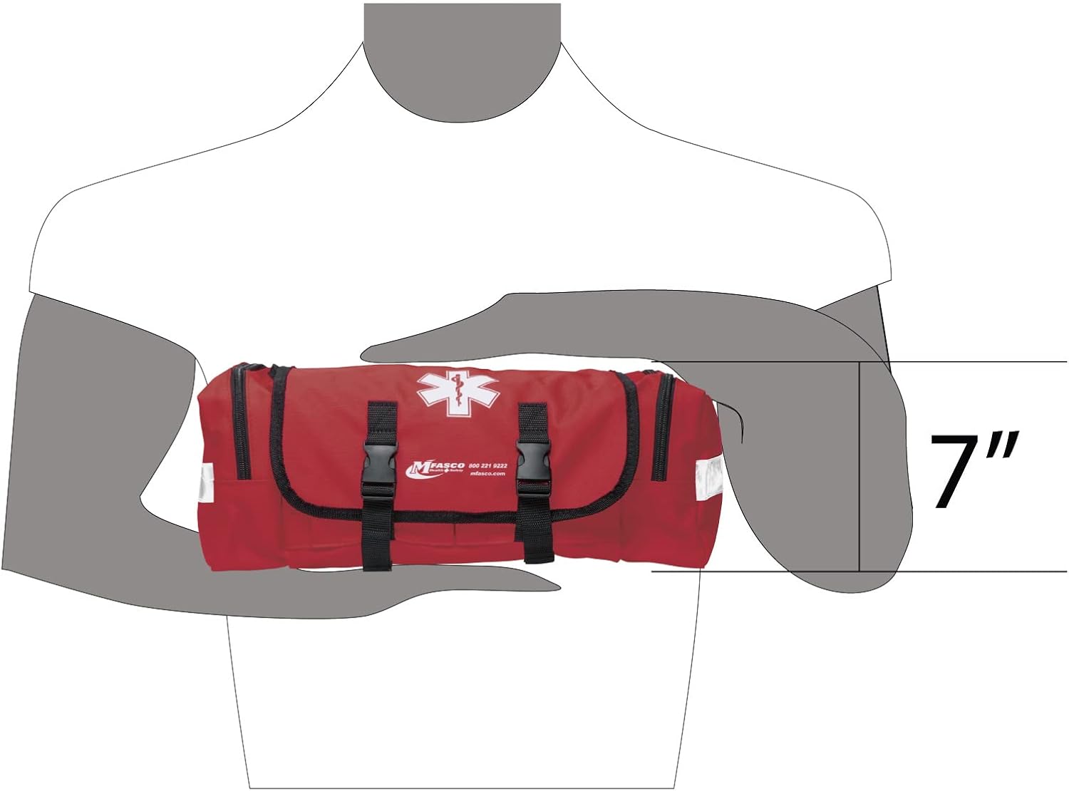 MFASCO Indoor Sports First Aid Kit - Complete Emergency Medical Supplies for Indoor Sports and Recreation - Athlete Health, Injury Response Equipment for Coaches, Players, and Teams