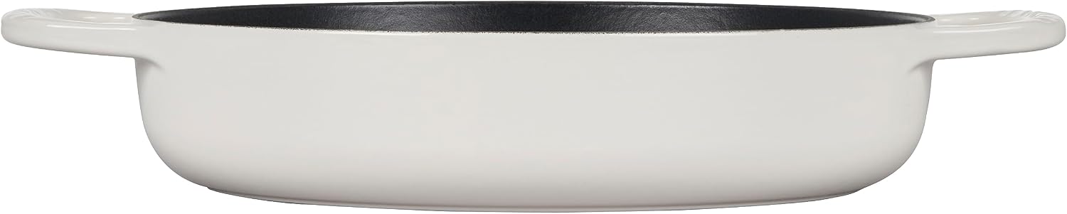 Le Creuset Signature Cast Iron Everyday Pan, 11', White