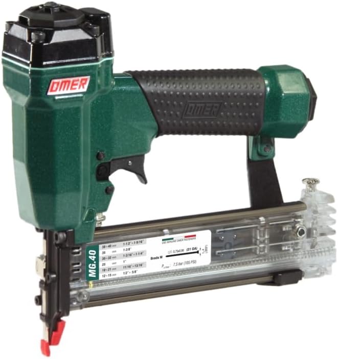 OMER MG.40 21 Gauge 1/2' - 1-9/16' 21 Gauge Pin & Brad Nailer #1220810