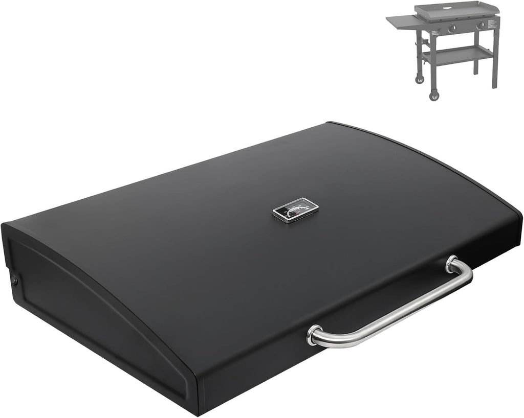 Upgrade Hinged Lid for Blackstone 1517 28 Inch Omnivore Griddle (2024 Model), 5857 Griddle Hood Flat Top Lid for Blackstone 28' 2206 2269 Grill Hood