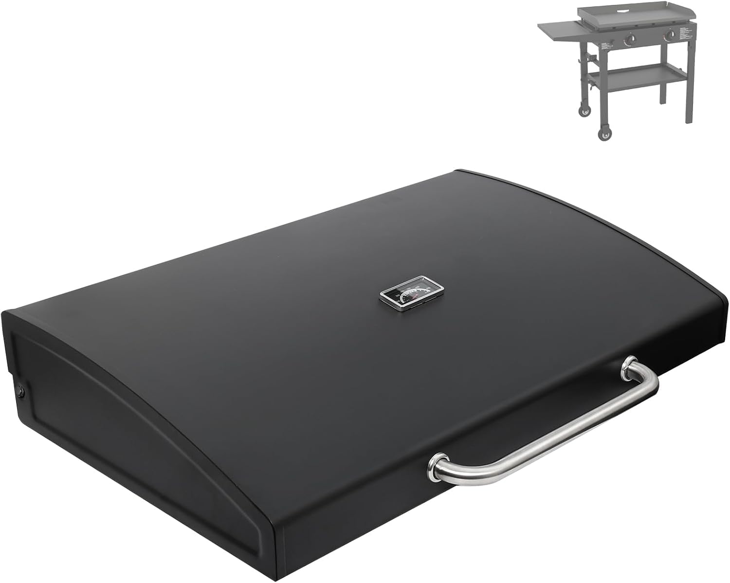 Upgrade Hinged Lid for Blackstone 1517 28 Inch Omnivore Griddle (2024 Model), 5857 Griddle Hood Flat Top Lid for Blackstone 28' 2206 2269 Grill Hood