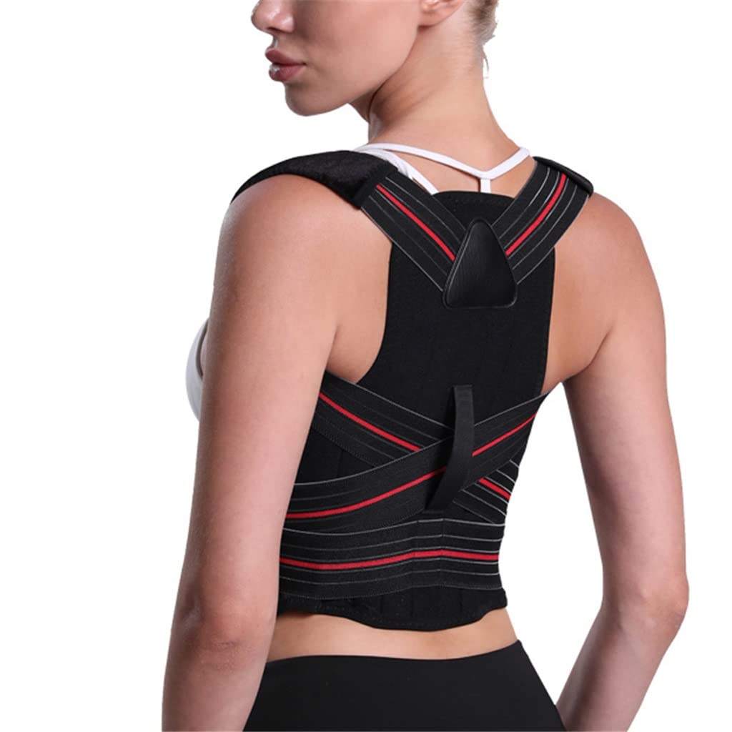 Adjustable Posture Corrector Back Support Shoulder Brace Correction Spine Postural Fixer Tape