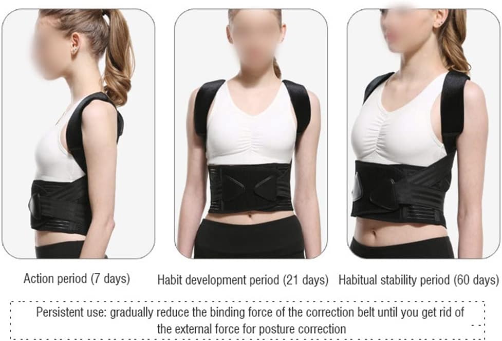 Adjustable Corrector Back Support Shoulder Postural Fixer Tape Back for Women Corset for
