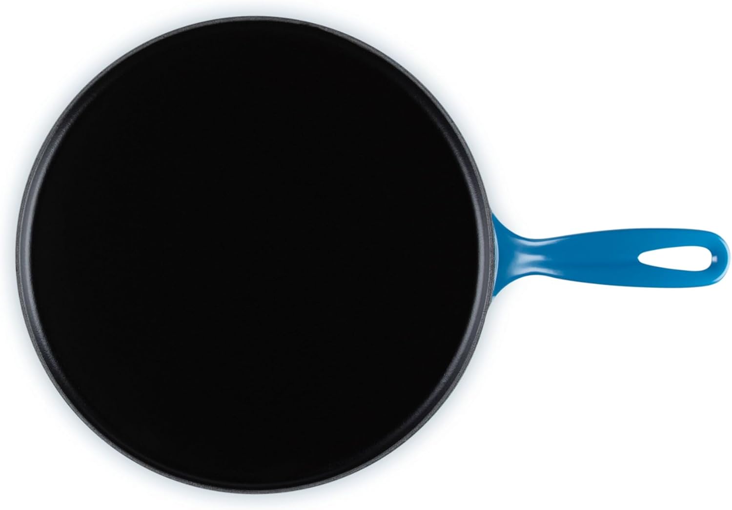 Le Creuset Enameled Cast Iron Traditional Round Crepe Pan, 10.25', Marseille