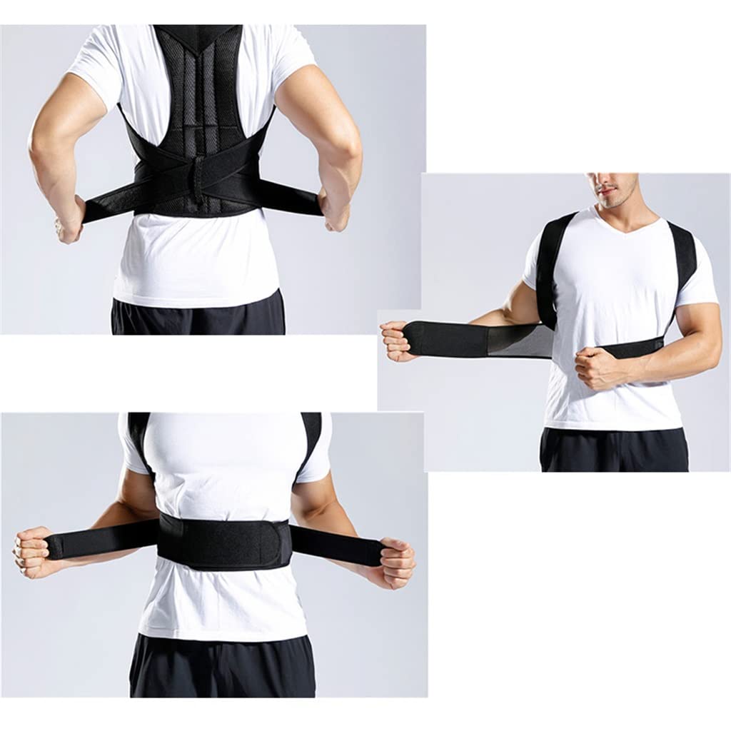 Adjustable Posture Corrector Back Support Shoulder Brace Correction Spine Postural Fixer Tape