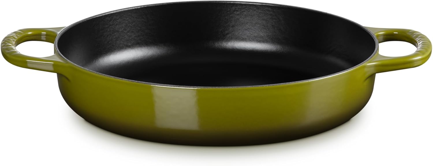 Le Creuset Enameled Cast Iron Signature Everyday Pan, 11 in., Olive