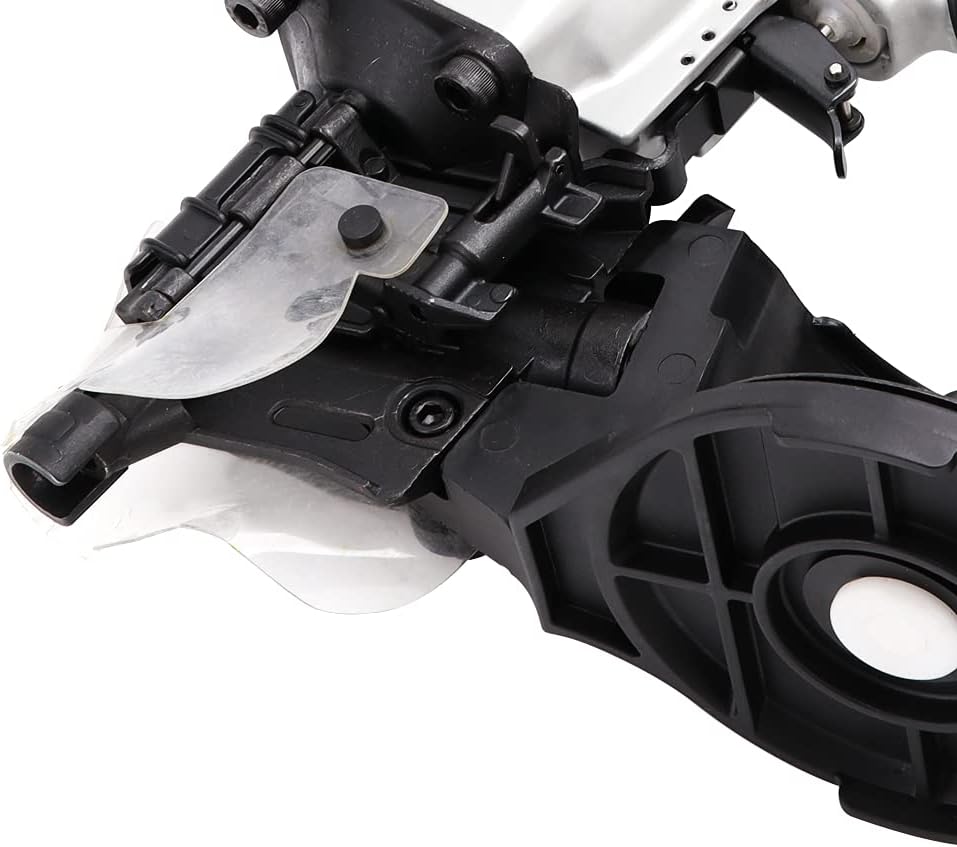 Nail Gun 1-3/4' to 2-3/4' Pneumatic Roofing Nailer,15° Coil Nailer with Safety Goggles
