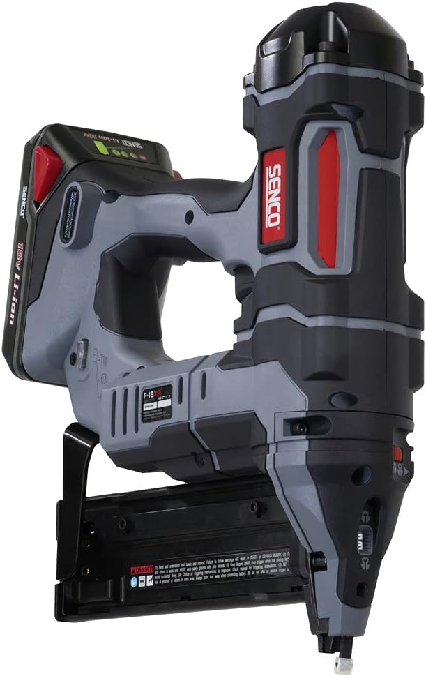 SENCO 10M0001N Fusion F-18XP 18V Lithium-Ion 2-1/8 in. Cordless 18 ga. Brad Nailer (1.5 Ah)