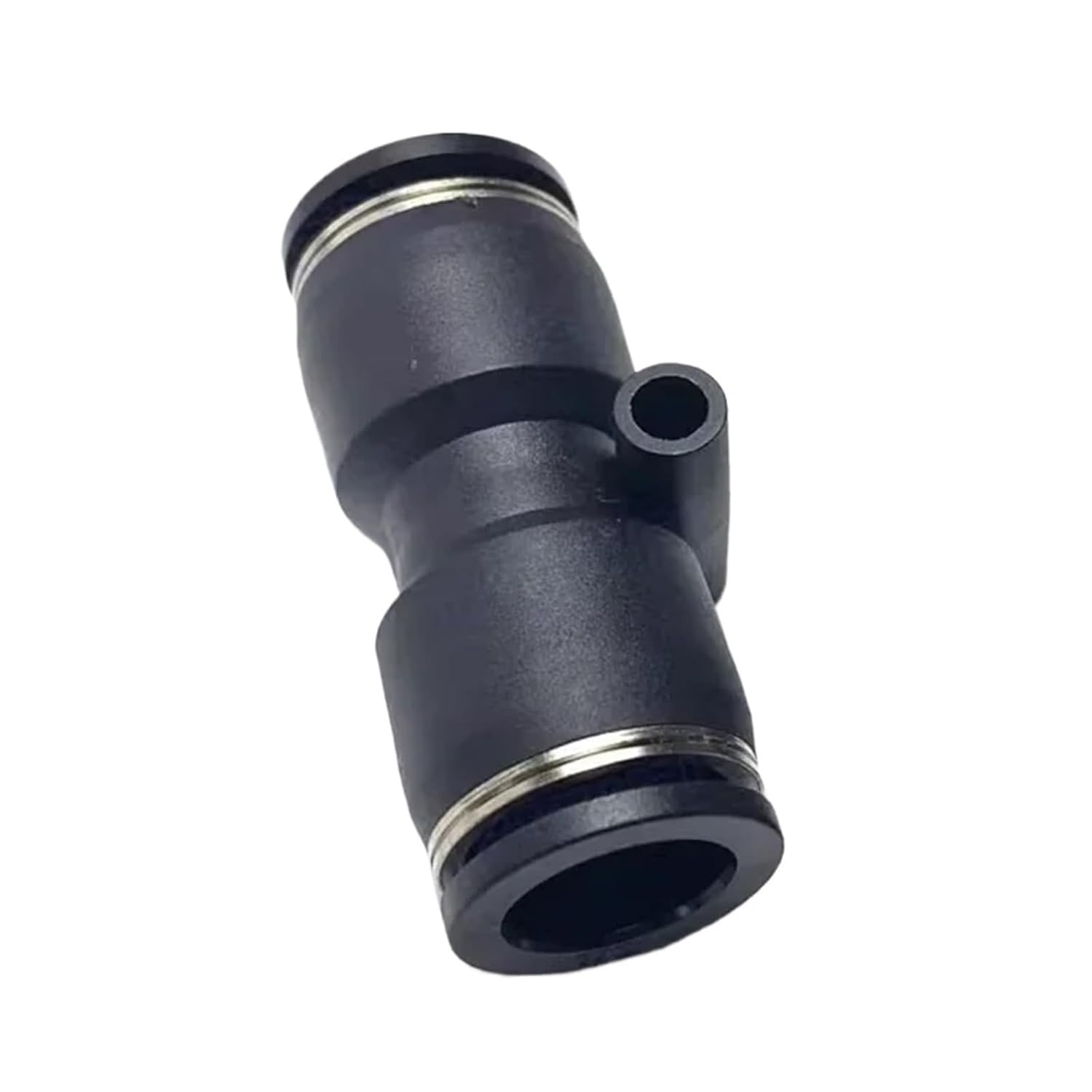 100pcs 1/4' inch OD Tube 2 Way PU Push to Pneumatic Air Fitting