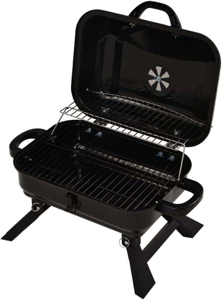 Bbq Grill Charcoal Grill Charcoal Stove Portable BBQ Grill With Folding Legs And BBQ Tabletop Stainless Steel Charcoal BBQ Grill For Outdoor Cooking Barbecue Grill Charcoal Griddle