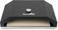 Stanbroil Outdoor Pizza Oven Pizza Maker for Blackstone 22', 28' Tabletop Griddles Cooking Station, Blackstone Flat Top Gas Grill Accessories with Temperature Gauge, 17.3 in. x 12 in. Pizza Stone