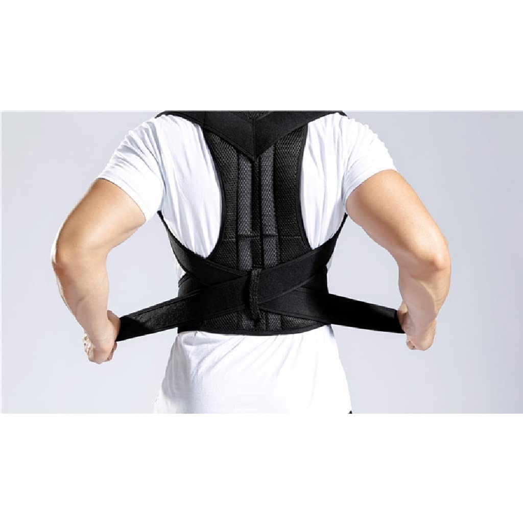 Adjustable Posture Corrector Back Support Shoulder Brace Correction Spine Postural Fixer Tape