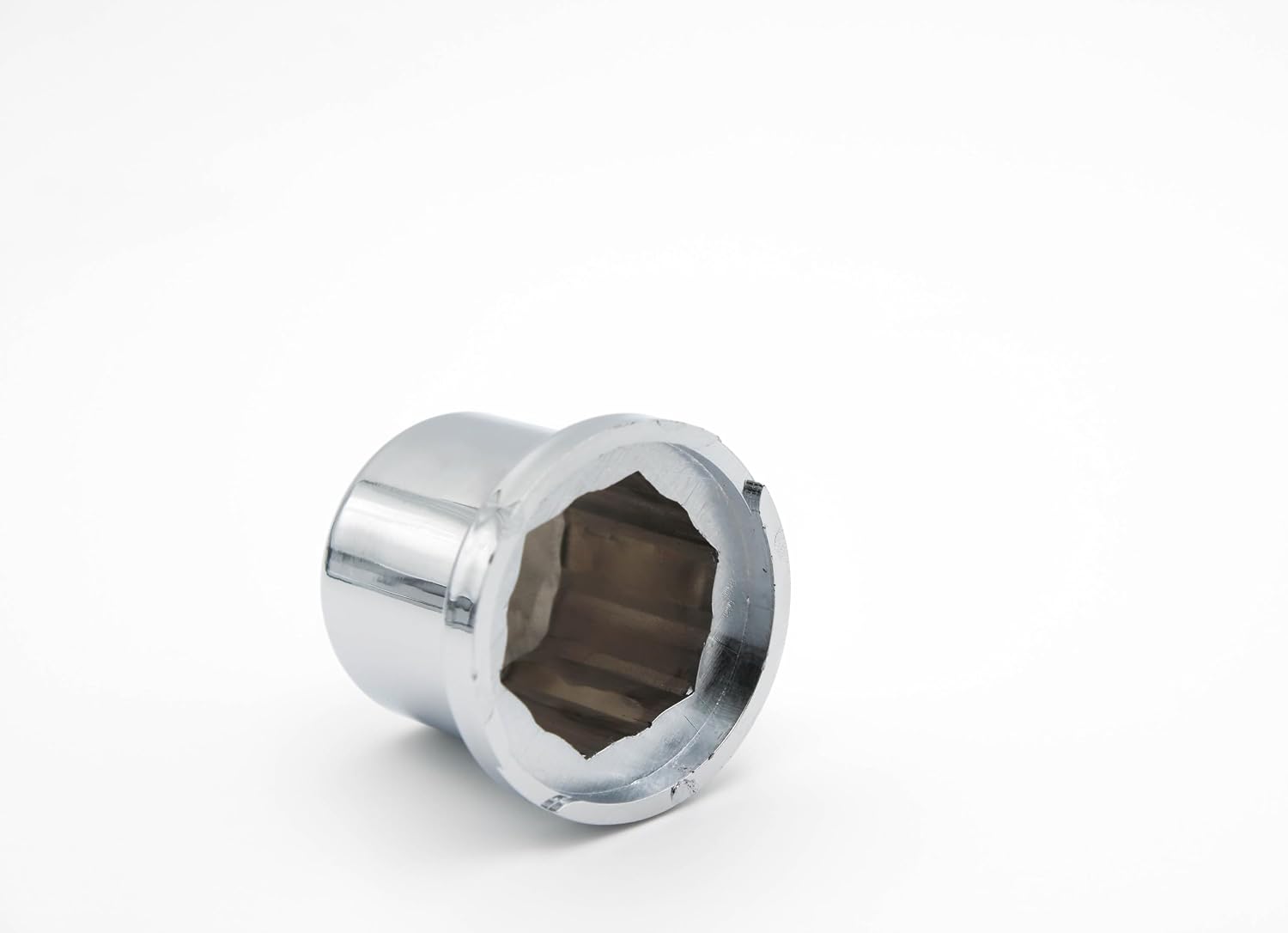 Chrome Plastic Bolt and Nut Cover 1'' x 5/8 Lug Fitting Push on Small Hat Style Bolt and Nut Cover, BHP-NC-CYL01 (500)