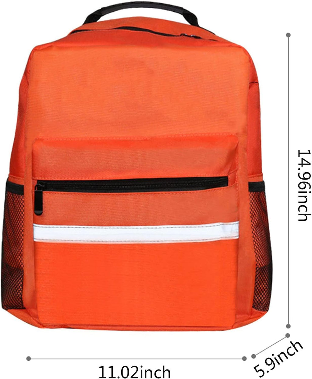 Portable First Aid Kit Bag Empty, Backpack Emergency Pill Medicine Organizer Storage for Family Outdoors Hiking Camping Car Office