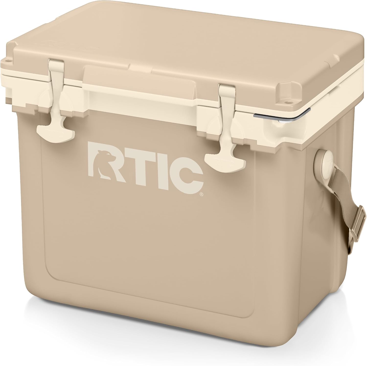 RTIC Ultra-Light Hard Cooler Insulated Portable Ice Chest Box for Drink, Beverage, Beach, Camping, Picnic, Fishing, Boat, Barbecue, 30% Lighter Than Rotomolded Coolers