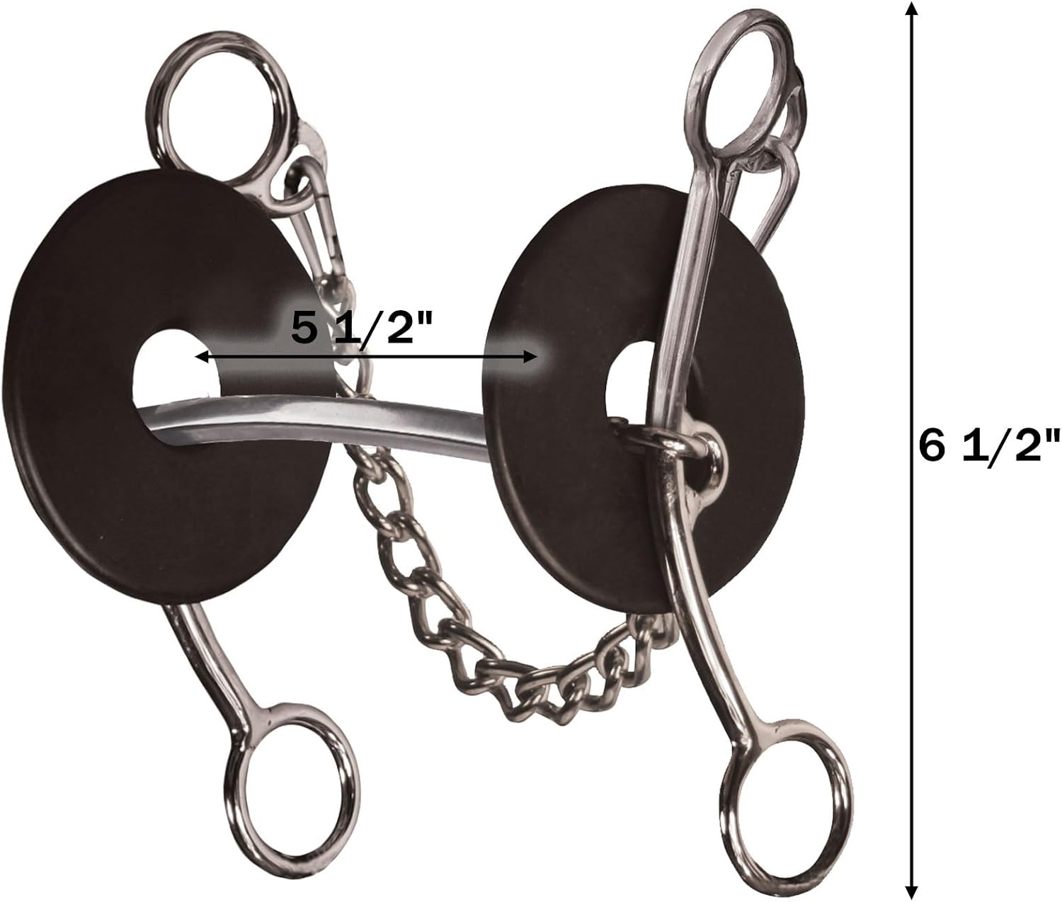 Professional's Choice Lifter Series Horse Bits by Brittany Pozzi with Sweet Taste 5 1/2' Mouthpiece, Equestrian Equipment | Style & Size Options