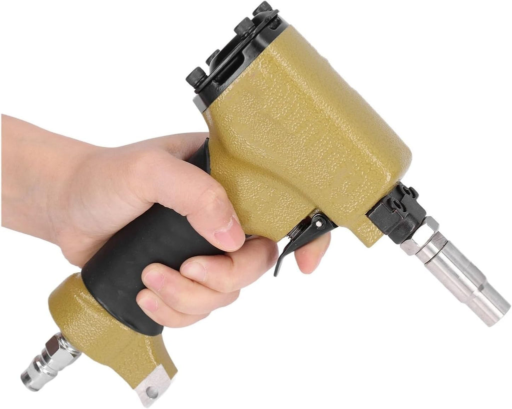 Pneumatic Nailer, Pneumatic Thumbtack Gun Air Power Decorative Nailer Trim Finish Pin Gun Tool,for Carpentry