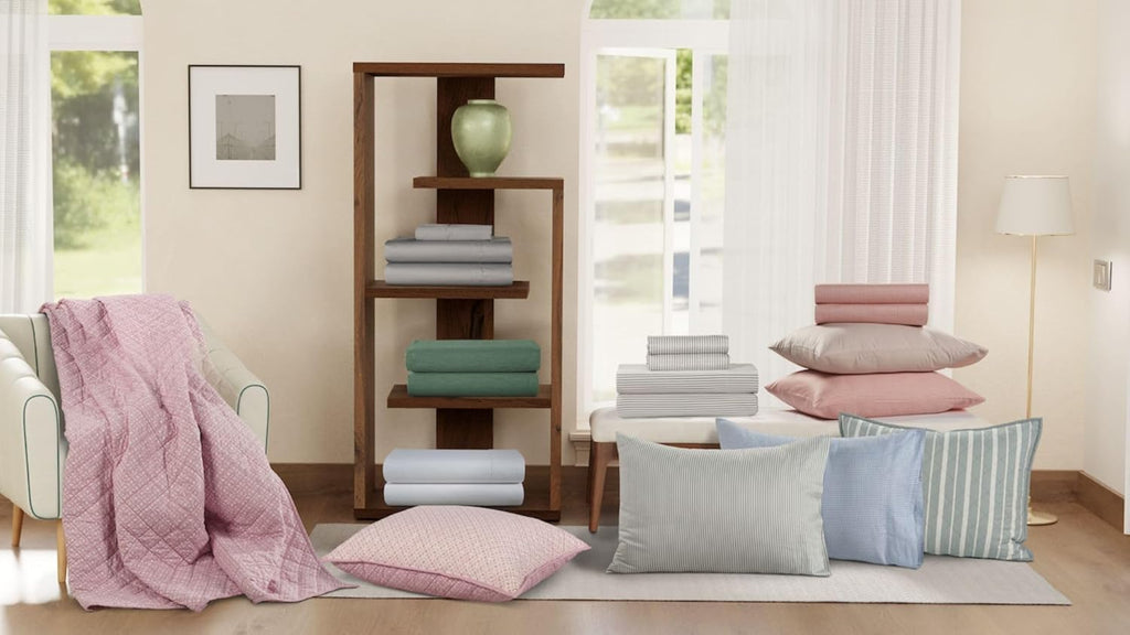 Izod 100% Cotton Percale Pre-Washed Quilt Set, Ultra-Soft & Reversible Bedding, Twin Sheets Set, Wrinkle-Resistant 2-Pc Cotton Bedspread with Matching Shams, All-Season Comfort - Grey Stripe