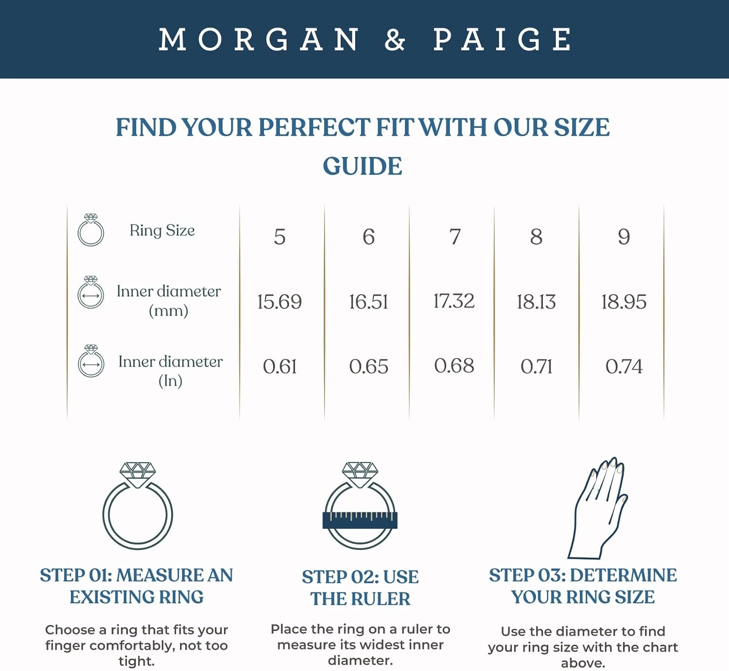 MORGAN & PAIGE .925 Sterling Silver Gemstones and White Sapphire Halo Heart Pendant Necklace, Ring and Stud Earrings for Women Set - Birthstone Jewelry Sets for Women, 18in Cable Chain, Size 7 Ring