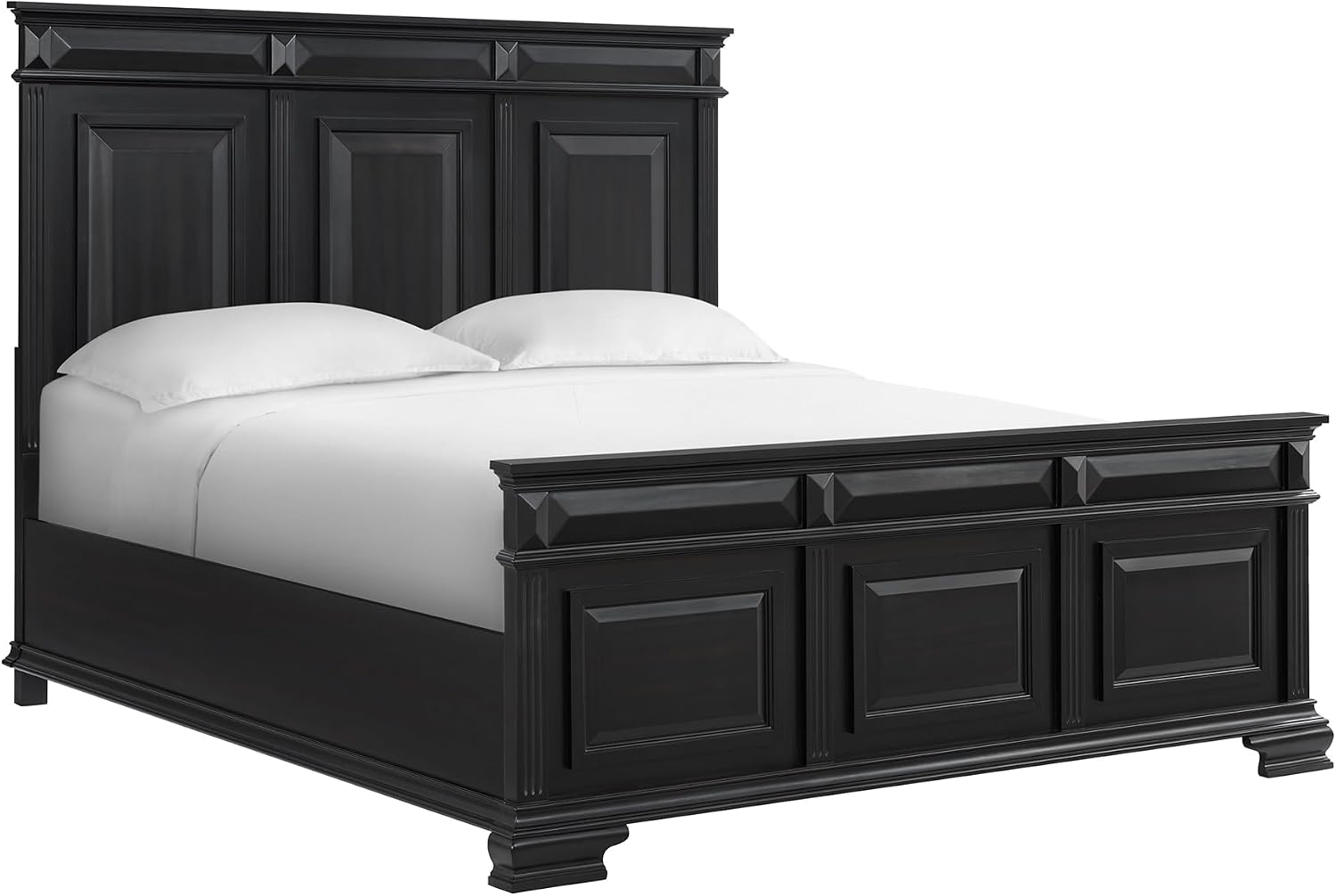 Picket House Furnishings Sumner King Panel 5PC Bedroom Set in Black