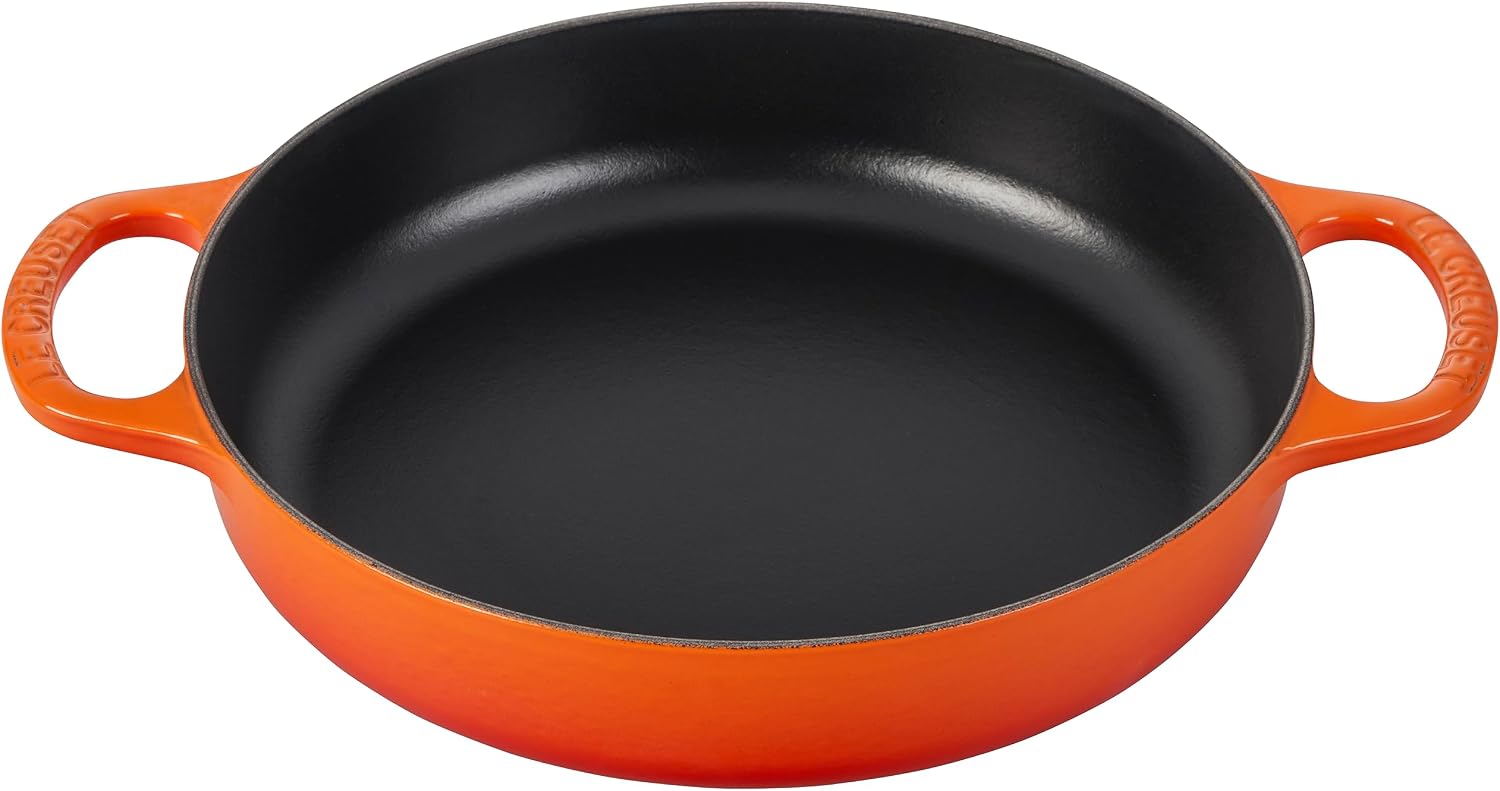 Le Creuset Signature Cast Iron Everyday Pan, 11', Flame