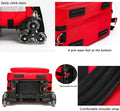 Emergency Treatment Backpack Large Capacity, Medical Bag with Detachable Trolley, First Aid Kits Storage Medical Bag