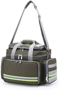 Empty First Aid Bag, Emergency Storage Portable Medicine Responder for Home Health Care, Travel