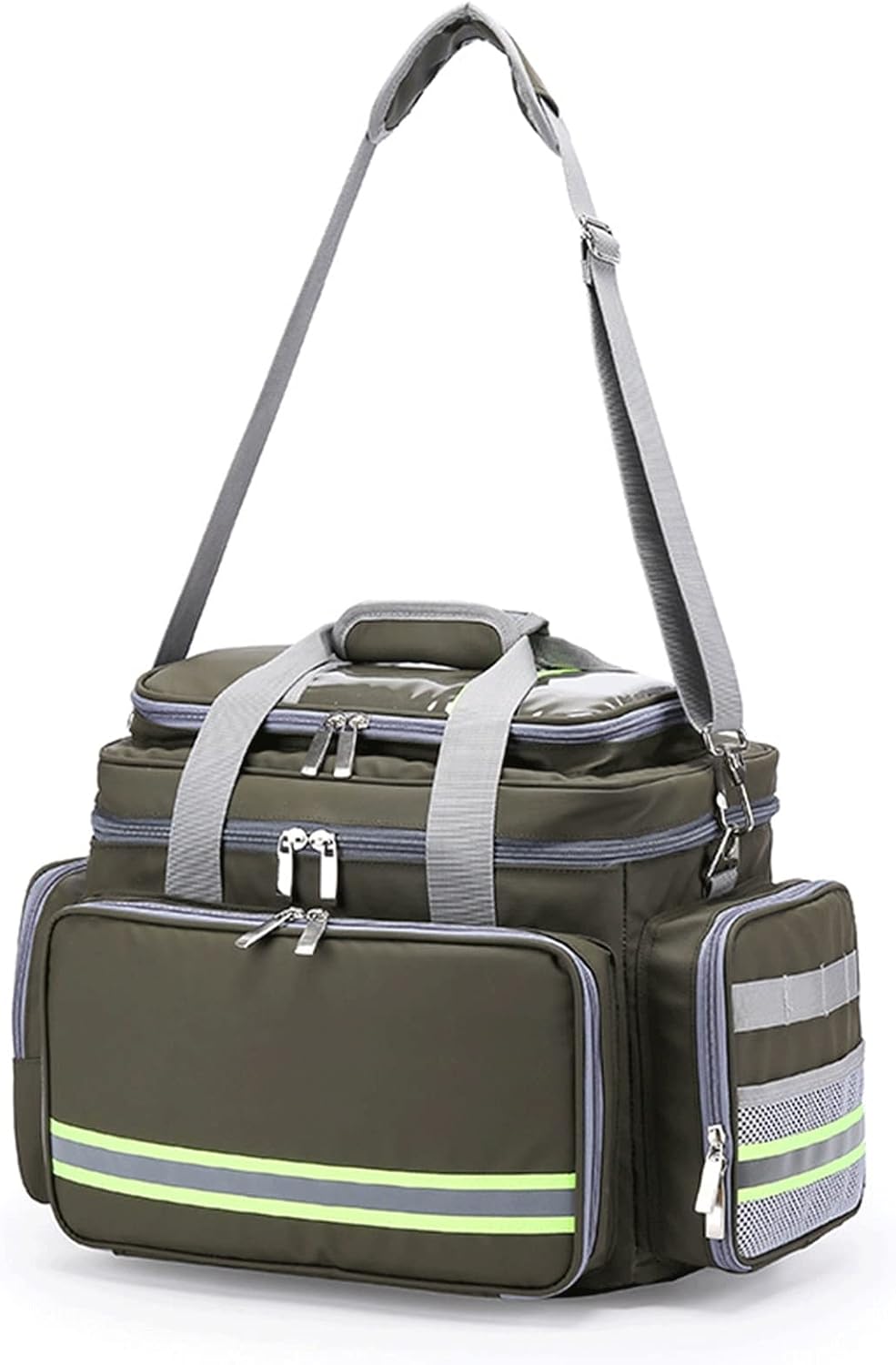 Empty First Aid Bag, Emergency Storage Portable Medicine Responder for Home Health Care, Travel