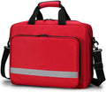 Emergency Kits, Insulated Medicine Carrying Case Bag, Mini First Aid Kit Compact Small Travel Medication Organizer Emergency Medical Pouch Holds Home, Camping, Office, Travel Red