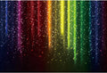 Let's Glow Party Backdrop Colorful Rainbow Printed Backdrop Rainbow Bokeh Curtain Background Magic Performance Music Dance Background LGBT Pride Month Cake Table Studio Props 20x10ft