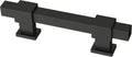 Franklin Brass Adjusta-Pull Square Bar (5/Pack) Adjustable Drawer Pulls/Cabinet Handles 1-3/8' to 4' Hole Center Matte Black Hardware Kitchen Door, Dressers, P44367-FB-B (Pack of 10)