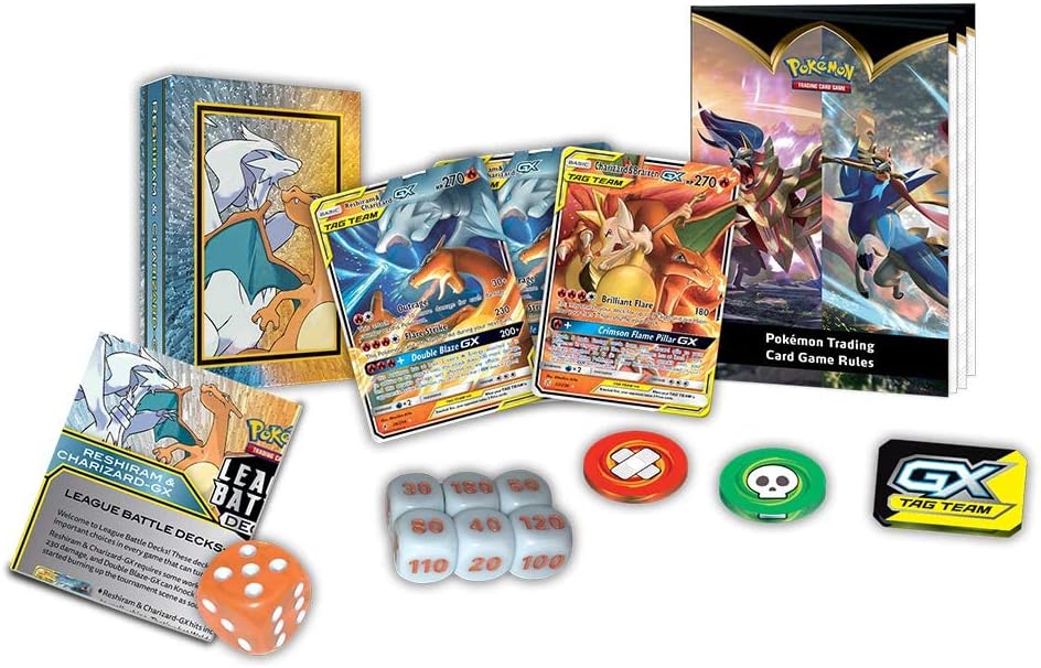 Pokémon TCG: League Battle Deck Featuring Reshiram & Charizard-GX