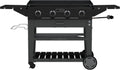 Charbroil 36' Performance Series Propane Gas Griddle with Cart 4 Burner Flat Top Grill, Black 463259124