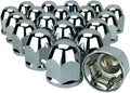 20 Pieces of 1 1/16 Push On Hex Flange Hug A Lug Nut Covers with Interior Metal Clip
