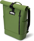 AO Coolers Nomad Backpack Cooler, Waterproof Roll-Top, Insulated, 18-Can
