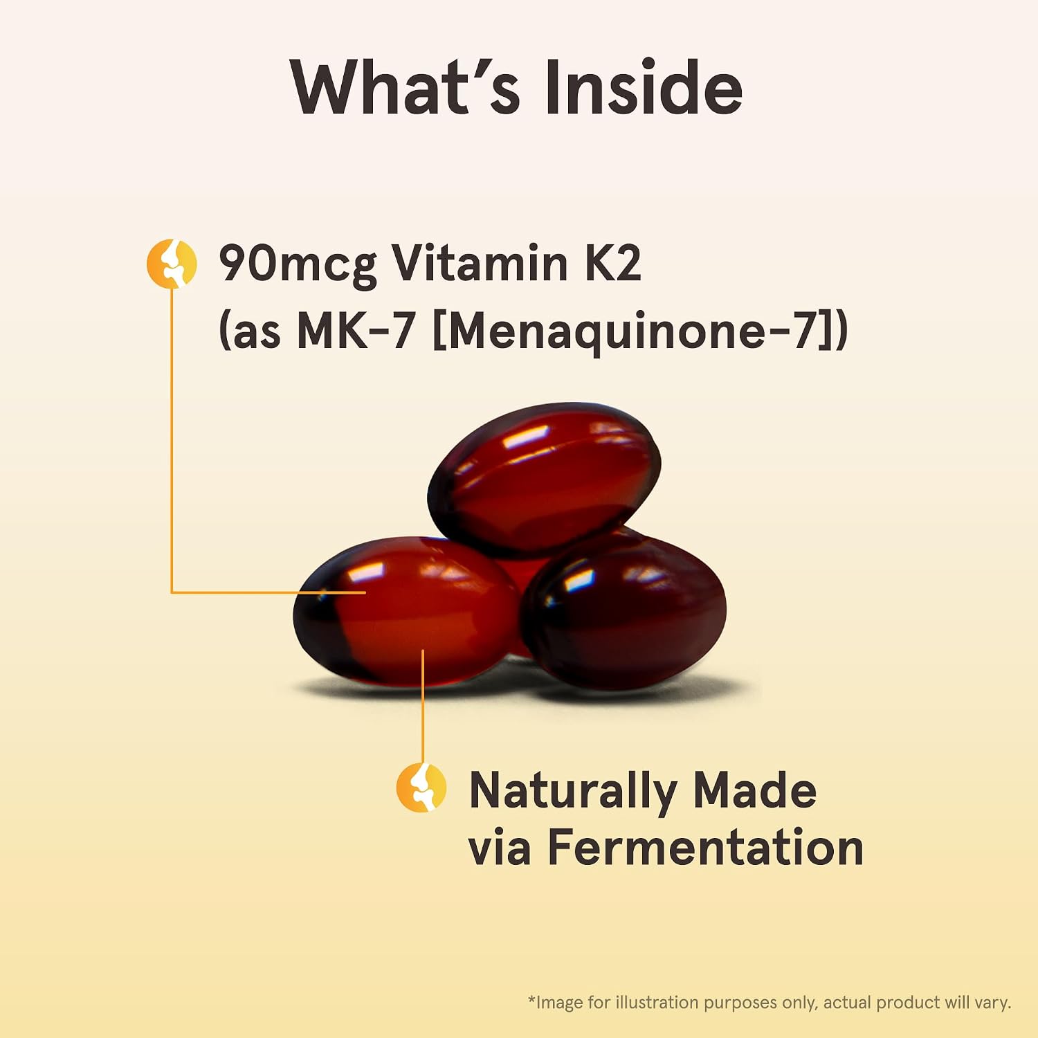 Jarrow Formulas MK-7 90mcg-Bioactive Form of VIT K2-60 Servings(Softgels)-for Bone & CV Health-VIT K2 MK-7 Dietary Supp-K2 VIT Supp MK-7-Gluten Free,12 Pack
