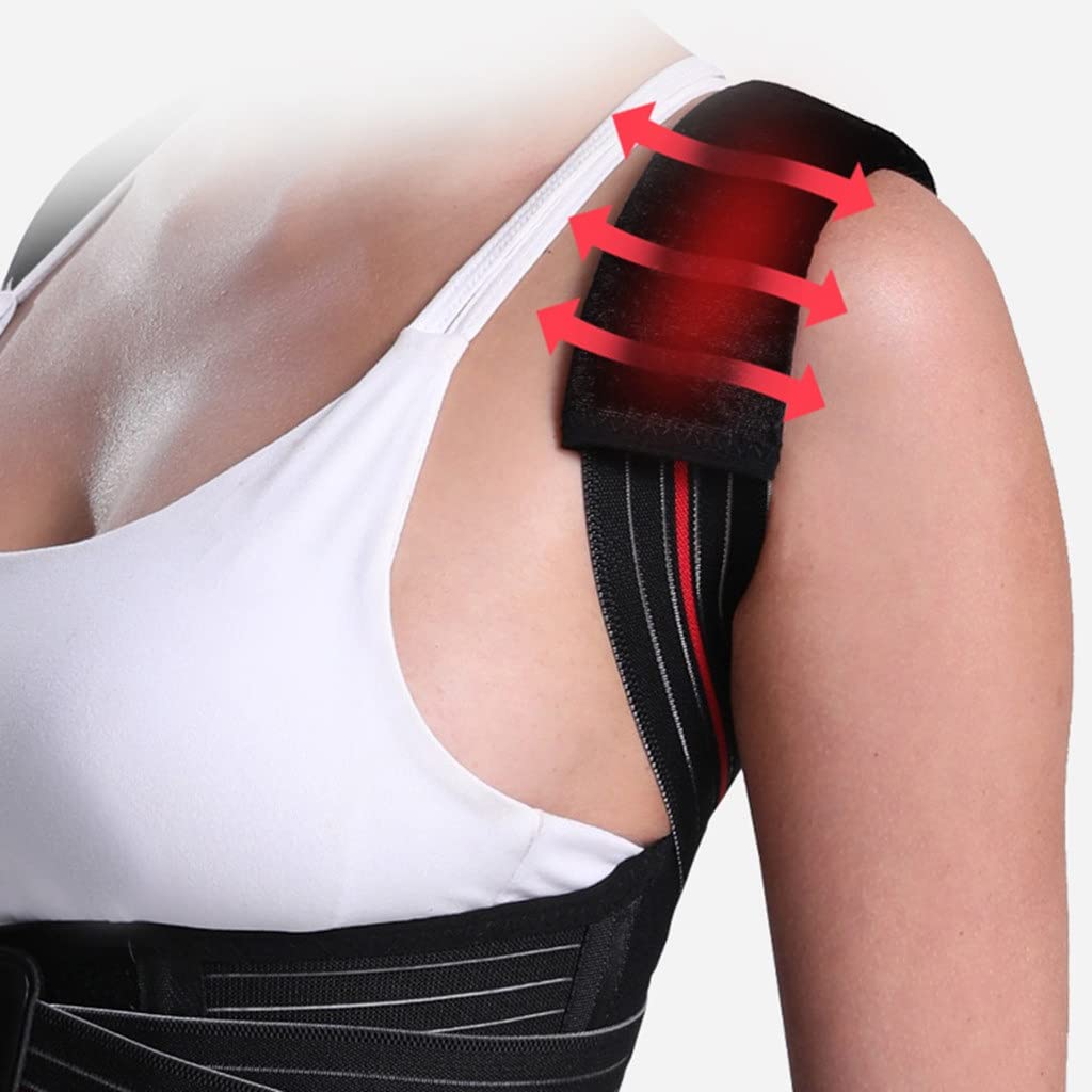 Adjustable Posture Corrector Back Support Shoulder Brace Correction Spine Postural Fixer Tape(Small)