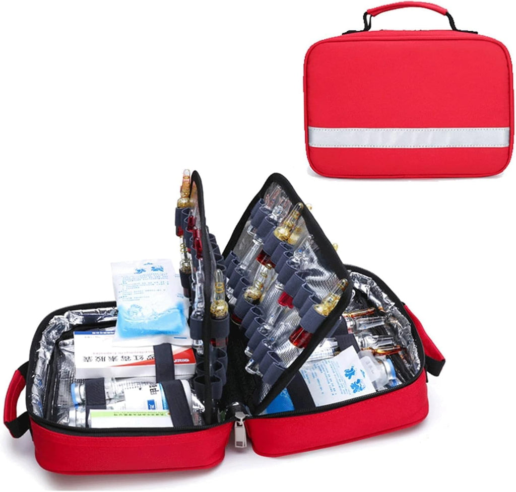 Medical Trauma Bag Empty Portable First Aid Kits Bag Insulation And Refrigeration Emergency Storage Bag Bag Only