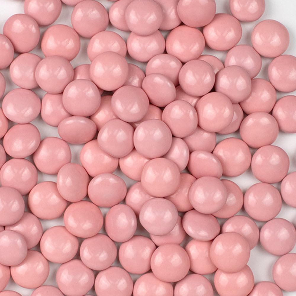Pink Deluxe Bulk Candy Buffet Mix Including Chocolates, Jelly Beans, Gummies, Lollipops & More Assorted Treats - Ideal For Dessert Tables And Party Displays (12.3lbs)