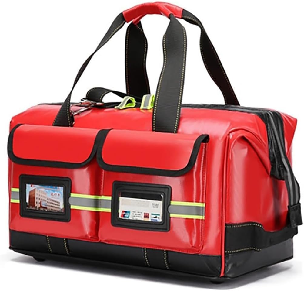 Waterproof Emergency Medical Survival Kit, Professional First Responder Bag, Medicine Storage Bag, for, Home Health, Field Trips,Blue,50 * 27 * 27cm(Red,40 * 23 * 25cm)