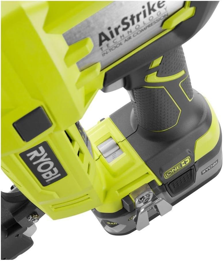 Ryobi P1851 18v One+ Airstrike 18-gauge Cordless Brad Nailer Kit (Includes P320 Brad Nailer, P102 Battery, and P119 Charger)