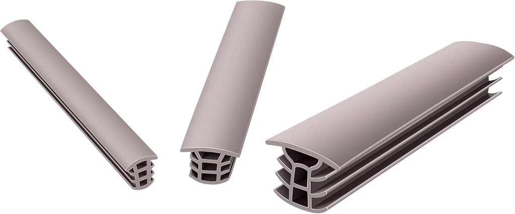 Flexible EPDM Rubber Strip (100 ft Long x 1 inch Wide) - Concrete Crack Repair & Replacement, Weather & Aging Resistant Expansion Joint Filler for Driveways, Sidewalks