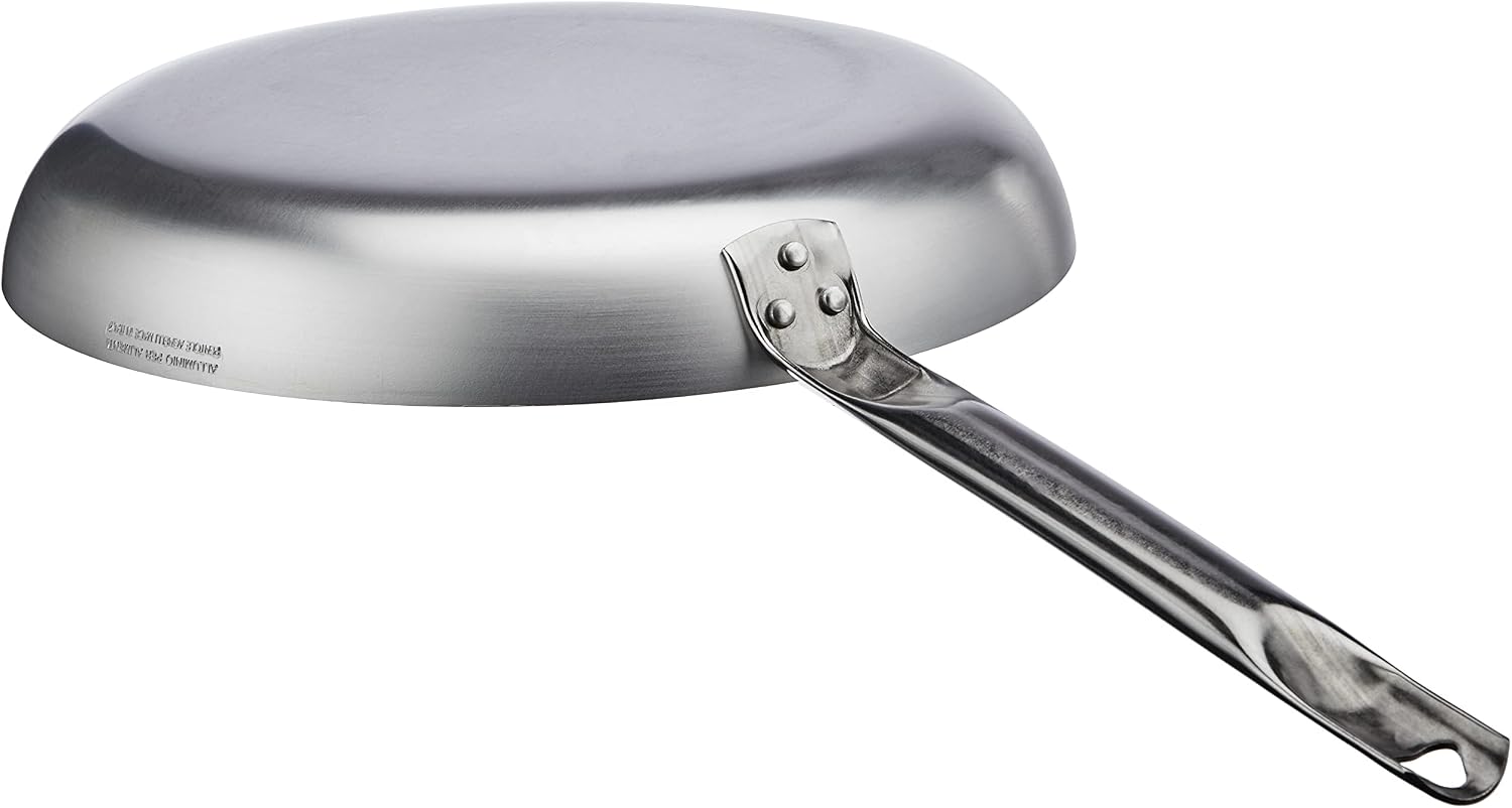 Pentole Agnelli ALMA111BB32 Professional Aluminium 3 Mm. Saute Pan with One Handle, Diameter 32 Cm.