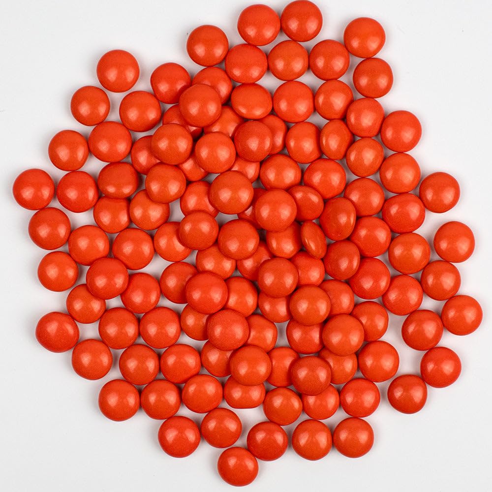 Orange Deluxe Bulk Candy Buffet Mix Including Chocolates, Taffy, Gummies, Lollipops & More Assorted Treats - Ideal For Dessert Tables And Party Displays (11.3lbs)