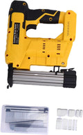 Naroote Cordless Brad Nailer 2 in 1, Nail Gun Battery Powered with Comfortable Handle, Water Proof, Lightweight & Safety Self Locking Switch for Woodworking, Carpenter