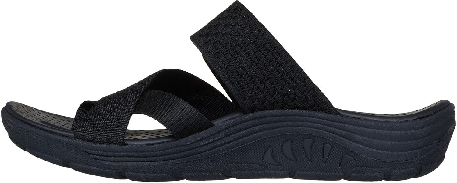 Skechers - Womens Reggae Cup - Coffee Date Sneakers, Color Black, Size: 7.5 M US