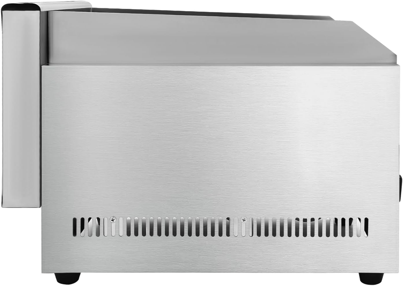 2 Burner Flat Top Gas Griddle,Outdoor Camp Picnic Barbecue LPG BBQ Grill,Commercial Tabletop or Freestanding Burners with 2 Grills Pans and Knob Switches,Portable Gas Grill Camping Griddle Station