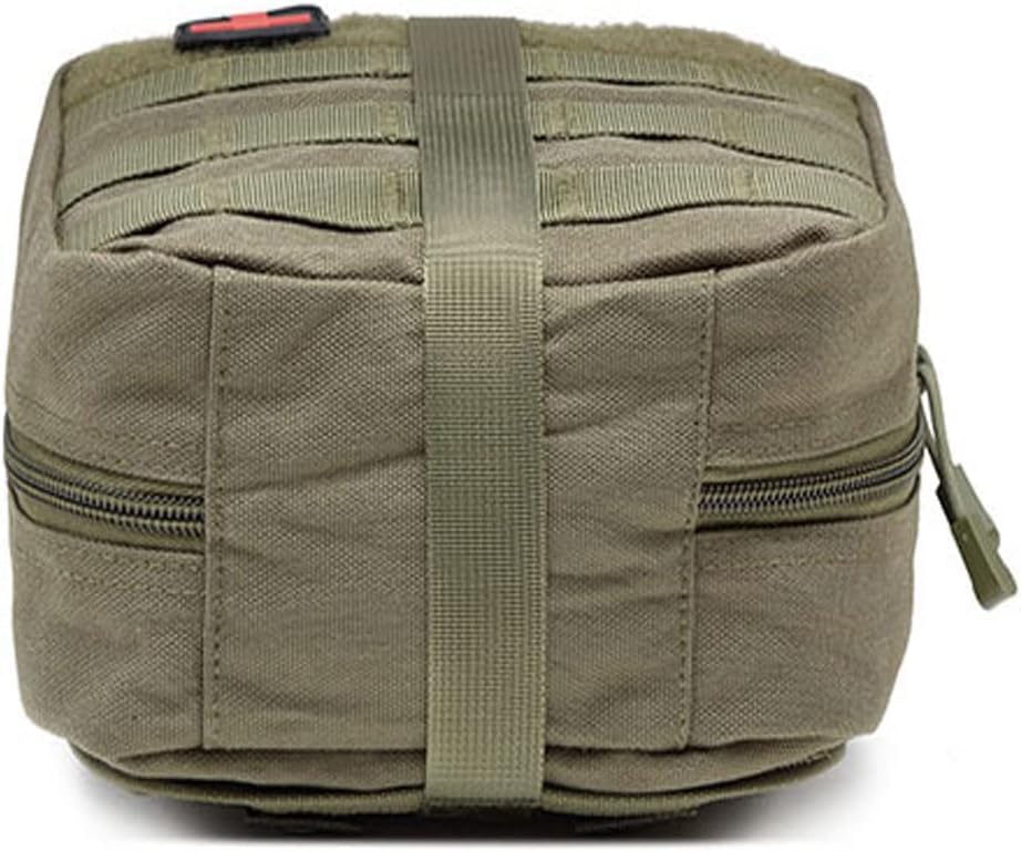 Medical Rescue Emergency Survival Kit, Small Portable First Aid Kit Bag,1000D Polyester Field Emergency Package, for Home(C)