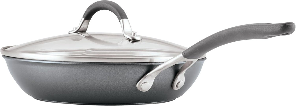 Circulon A1 Series with ScratchDefense Nonstick Induction Frying Pan Set, 6-Piece Cooking Pans Set, Induction Cookware, Graphite